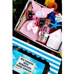 HediyeKombini Cpy Sevgiliye Eşe Kadına Sürpriz Amaçlı Pembe Temalı Romantik Hediye Sepeti