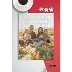 HediyeLabs Kişiye Özel Fotoğraflı Yapboz Puzzle - 99 Parça A4 Resimli Pazıl Yapboz Canım Ailem