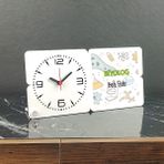 Hediyelen 002 Biyolog Ahşap Masa Saati