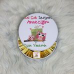 Hediyelen Anneler Günü Hediyesi Metal Kutuda Çikolata 100 Adet 011