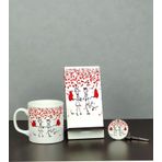 Hediyelen Aşk Üçlü Set (Kupa + Telefon Standı + Anahtarlık)