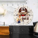 Hediyelen Barista Duvar Saati