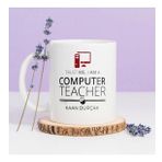 Hediyelen Computer Teacher Sihirli Kupa Bardak
