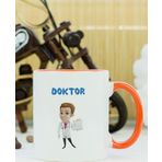 Hediyelen Doktor Kupa Bardak Turuncu