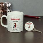 Hediyelen Hakime Hanım Kupa Bardak ve Anahtarlık Set