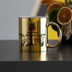 Hediyelen Jandarma Uzman Çavuş Gold Kupa Bardak