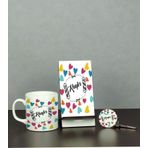 Hediyelen Kuaför Üçlü Set (Kupa + Telefon Standı + Anahtarlık)