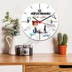 Hediyelen Nüfus Memuru Duvar Saati
