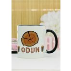 Hediyelen Odun Siyah Kupa Bardak