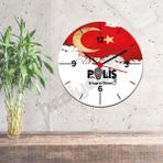 Hediyelen Polis Jop Tasarım Duvar Saati