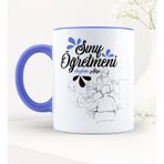 Hediyelen Sınıf Öğretmenine Hediye Beyaz Kupa Bardak