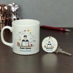 Hediyelen Yazılım Uzmanı Kupa Bardak ve Anahtarlık Set