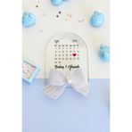 Hediyelen Yenidoğan Bebek - Doğum Günü - Baby Shower Hediyesi Şeffaf Magnet 10 Adet