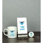 Hediyelen Yüzme Antrenörü Üçlü Set (Kupa + Telefon Standı + Anahtarlık)