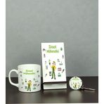 Hediyelen Ziraat Mühendisi Üçlü Set (Kupa + Telefon Standı + Anahtarlık)