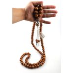 Hediyeleşin Ahşap Tesbih, 14 mm. 99 ' luk - 1 ADET