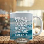 HEDIYELIK-3383 Create The Life You Can't Motivaston Kupa Bardak