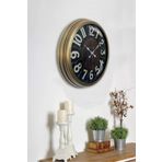 Hediyelik 40 Cm Eskitme Metal Retro Duvar Saati