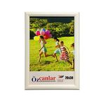 Hediyelik Çerçeve Ev Home Ofis Kişiye Özel Resim Çerçevesi Masaüstü 21X29,7 A4-Lam22-Beyaz