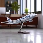 HEDİYELİK-MAKET UÇAKLAR-PAN AMERICAN-ÖLÇEK : 1:160 47 CM-JB747PAN