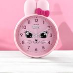 HEDİYELİK PEMBE ÇOCUK ODASI DUVAR SAATİ 27X39 CM
