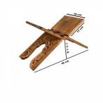 Hediyelik Rahle Ahşap Oymalı Rahle 45 Cm