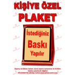 HEDİYELİKS Kişiye Özel Plaket