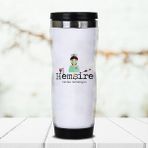 Hediyemen 400 ml Beyaz Kişiye Özel Hemşireye Hediye Termos