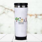 Hediyemen 400 ml Beyaz Peyzaj Mimarına Hediye İsme Özel Termos