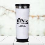 Hediyemen Deniz Kuvvetlerine Özel 400 ml Beyaz Termos
