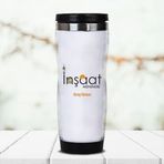 Hediyemen İnşaat Mühendisi Tasarımlı 0,4 lt Beyaz Termos