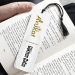 Hediyemen Isme Özel Avukat Kitap Ayracı - Beyaz - 1 Adet