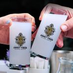 Hediyemen Renkli İsim Yazılı Dosta Hediye İkili Rakı Bardağı Seti - 010 - Beyaz