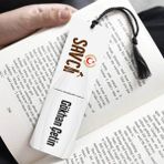 Hediyemen Savcı Tasarımlı Kitap Ayracı - Beyaz - 1 Adet