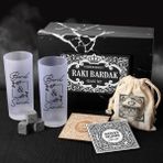 Hediyemen Sevgiliye Hediye Rakı Bardağı Seti Hediye Kutusu - 010 - Beyaz