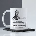 Hediyemen Sultan Alparslan Esprili Gümüş Kupa Bardak