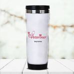 Hediyemen Veteriner Hekime Hediye 0,4 lt Beyaz Termos
