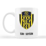 Hediyemyum Ankaragücü Kişiye Özel İsim Baskılı Kupa - Çift Taraflı Baskı - Kupa - Beyaz