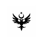 Hediyene Bak Anadolu Selçuklu Çift Başlı Kartalı Ay Yıldız Araba, Oto, Motorsiklet, Laptop, Cam Sticker 20X20 Cm