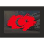 Hediyene Bak Türk Bayrağı Araç, Araba, Motorsiklet, Kask, Laptop,cam Sticker - 30x18 cm - Kırmızı