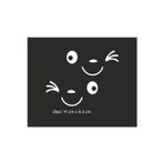 Hediyenebak Hediyene Bak Dikiz Aynası Gülen Yüz Araç, Araba, Oto, Motorsiklet, Kask, Laptop, Cam Sticker 11X5,3 Cm