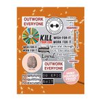 Hediyenebak Motivasyon Sticker Seti | Laptop Ajanda Pc Tablet Telefon Defter Etiket Bullet Journal