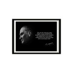 hediyeniburadabul Atatürk Ahşap Duvar Posteri