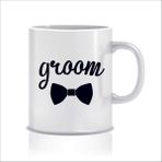 Hediyenza Groom Tasarım Kupa Bardak