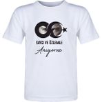 Hediyenza Sonsuzluk 10 Kasım , Mustafa Kemal Atatürk Baskılı Unisex Yetişkin ve Çocuk Kısa Kollu T-Shirt - Beyaz - 12 - 13 Yaş
