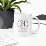 Hediyesec Isme Özel Monogram Logolu Kupa