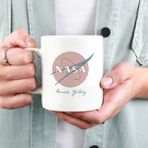 Hediyesec Isme Özel Retro Nasa Kupa