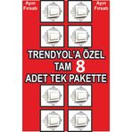 hediyesepetin Priz Anahtar Çerçevesi 8 Adet Gümüş