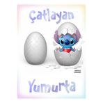 HEDİYEVİM Stitch Sürpriz Figür Yumurta Stitch Çatlayan Sürpriz Yumurta 1 ADET