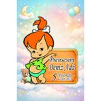hediyyenvar Kişiye Özel Çizgi Film Karakterli Doğum Günü Magneti 8x6 cm | Bebek & Çocuk Parti Hatırası | 10 Adet